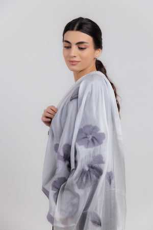 Grey Poppies Boutique Scarf